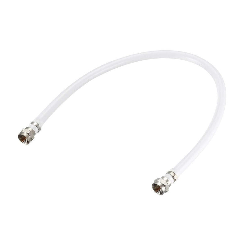 uxcell RG6 Coaxial Cable with F Type Male to F Type Male Connectors 1 ft 1 Feet