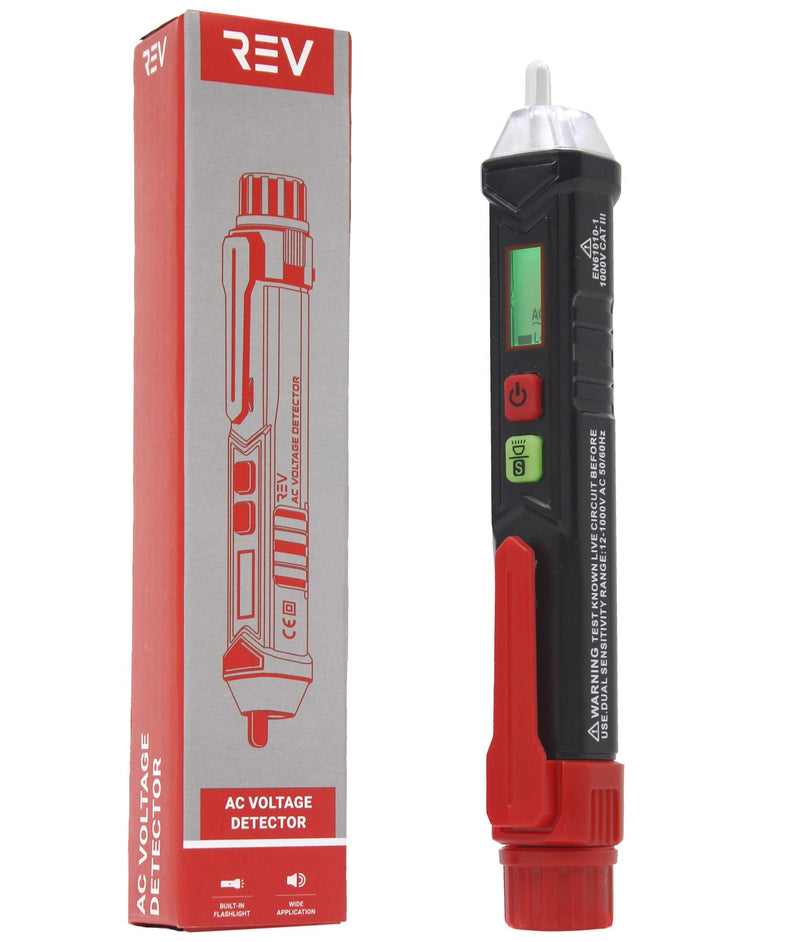 VViViD REV Non-Contact Dual Mode AC Voltage Detector Tool 12-1000V