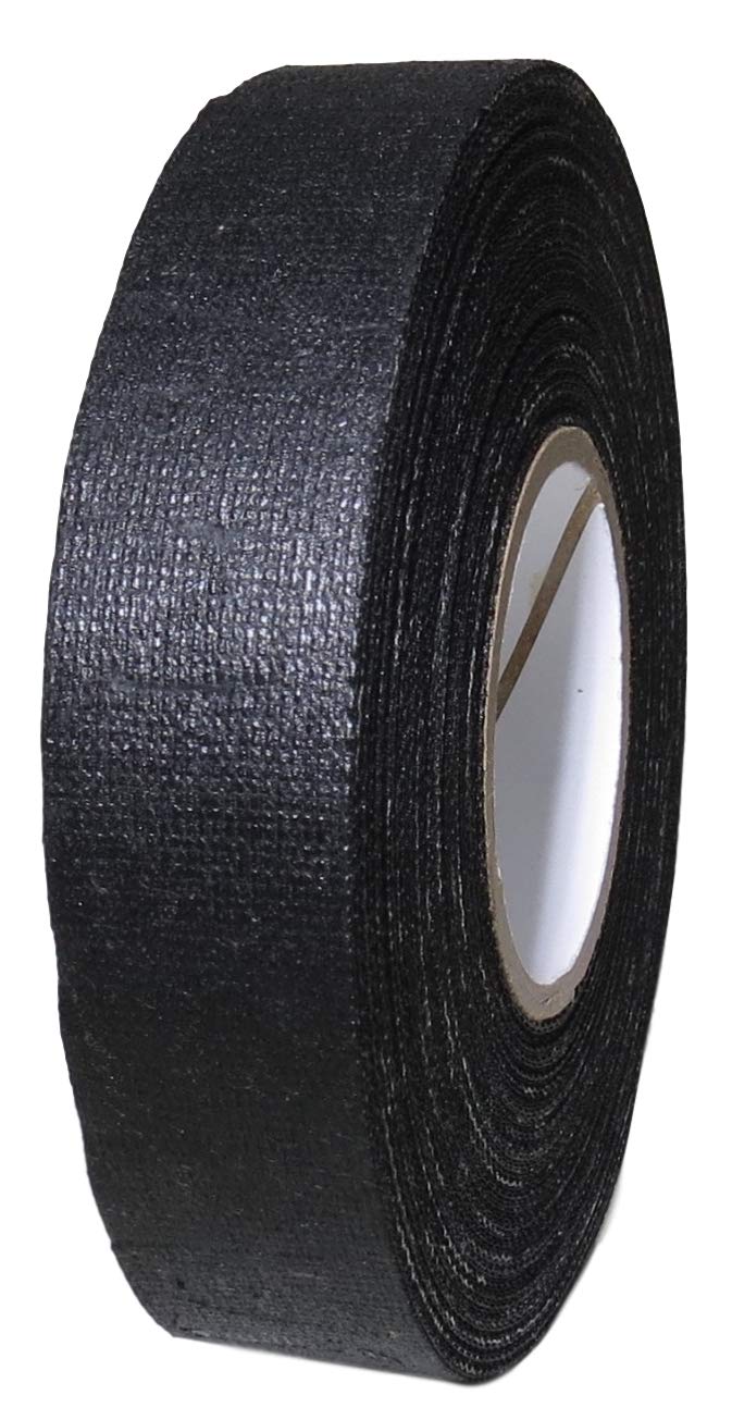 T.R.U. CFT-15 Black Cotton Cloth Friction Tape with Non-Corrosive Rubber Resin Adhesive. (3/4 in.) 3/4 in.