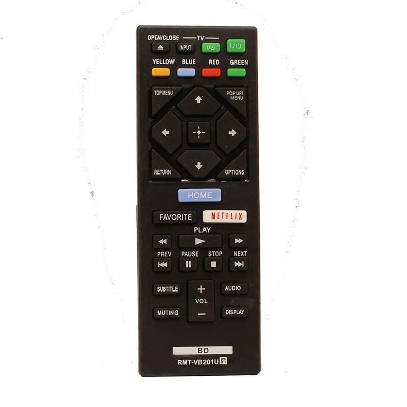 New Blu-Ray BD Disc DVD Player Replaced Remote RMT-VB201U RMT-VB201U Fit for Sony BDP-BX370 BDP-S1700 BDP-S3700 BDP-S6700 UBP-X700