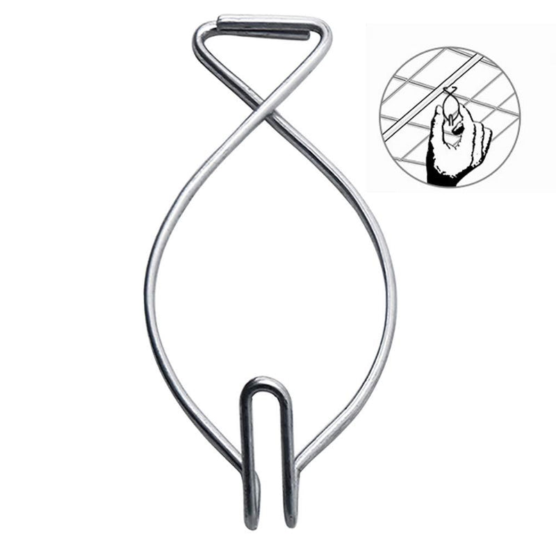 BAMI-LEE House 50 Piece Ceiling Hook Clips Ceiling Hanger Hooks Ues for Office, Classroom, Home,Wedding Decoration, Hanging Sign 1