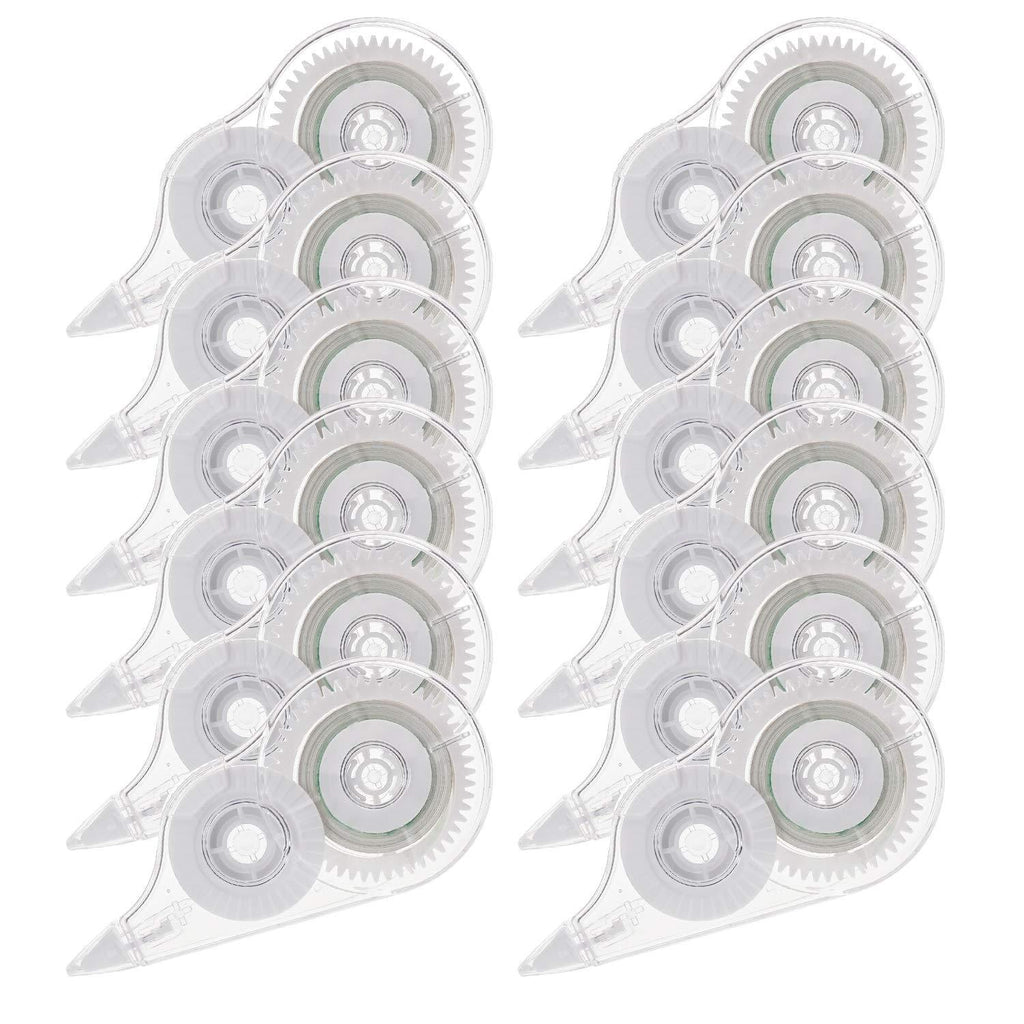 WeLiu Correction Tape, 12-Pack White inner core