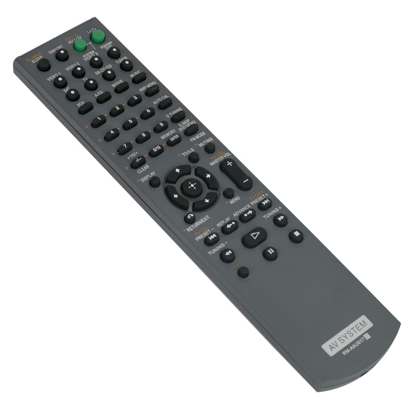 New RM-AAU017 Replace Remote Control RMAAU017 fit for Sony AV Receiver Home Theater System HT-SF2000 HT-SS2000 STR-KS2000 HT-SF1200 HT-SS1200 STR-KS1200 SS-MSP2200 SS-CNP2200 SS-SRP2200 SS-WP2200