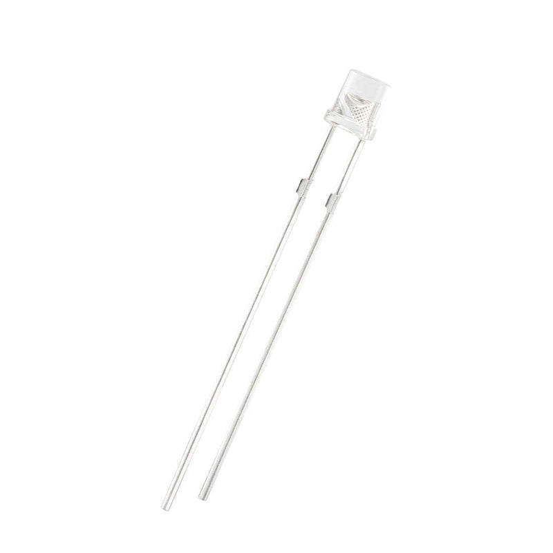 uxcell 10pcs Photosensitive Diode Photodiodes Light Sensitive Sensors,3mm Clear Flat Head Receiver Diode