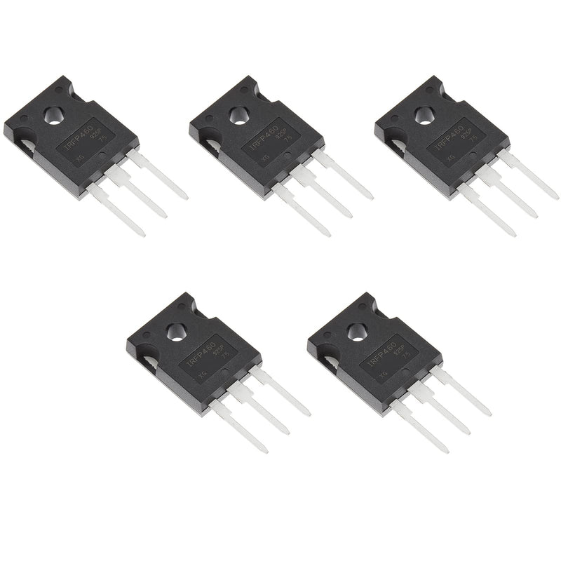 Bridgold 5pcs IRFP460 460 N-Channel Power MOSFET Transistor 20 A 500V,3-Pin TO-247