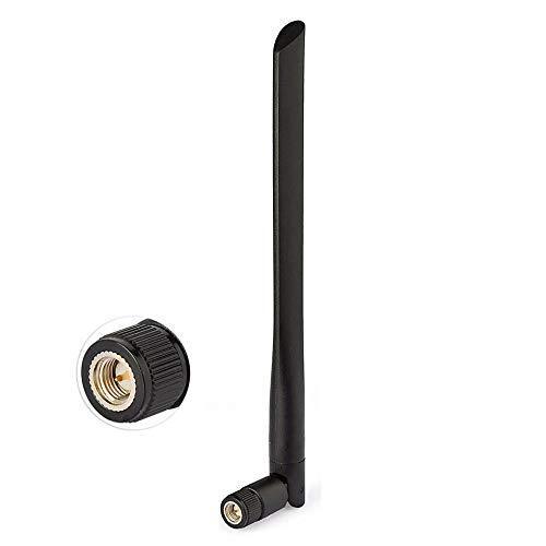Bingfu 4G LTE 7dBi SMA Male Antenna Compatible with 4G LTE Wireless CPE Router Hotspot Cellular Gateway Trail Camera Game Camera Outdoor Security Camera Cellular 1-Pack Antenna