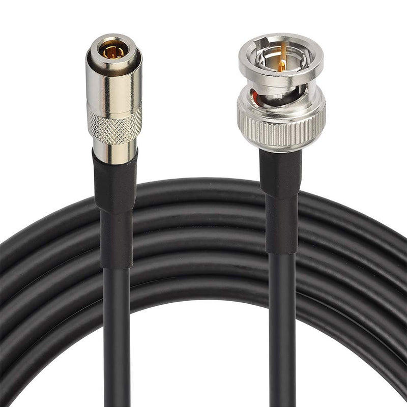 Superbat HD SDI Cable Blackmagic BNC Cable, DIN 1.0/2.3 to BNC Male Cable (Belden 1855A) - 1ft/3ft/5ft/10ft/15ft - for Blackmagic BMCC/BMPCC Video Assist 4K Transmissions HyperDeck Kameras