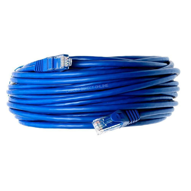 Cables Direct Online Snagless Cat5e Ethernet Network Patch Cable Blue 10 Feet 10ft