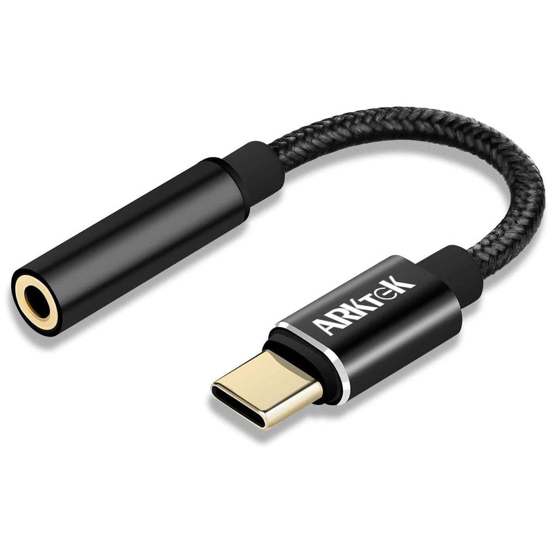 USB C to 3.5MM Audio Adapter - USB Type C to AUX Headphone Jack Hi-Res DAC Cable Adapter for Pixel 4 Samsung Galaxy S21 S20 Ultra S20+ Note 20 OnePlus 7T and More