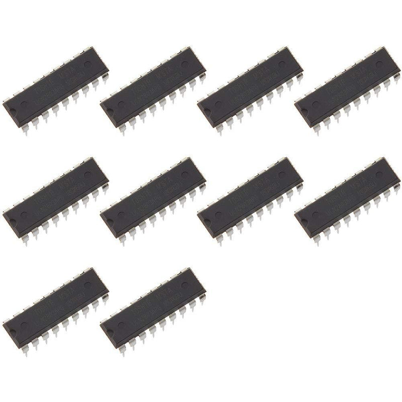 Bridgold 10pcs ULN2803APG ULN2803 Darlington Bipolar Array,Eight High-Voltage,50 V/500 mA DIP-18