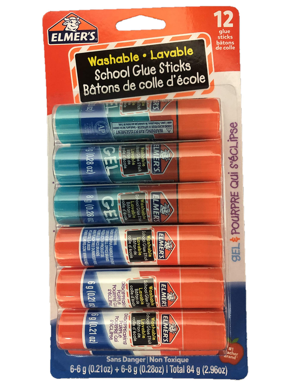 Elmer's Non-Toxic Glue Stick, 12-Count (12)