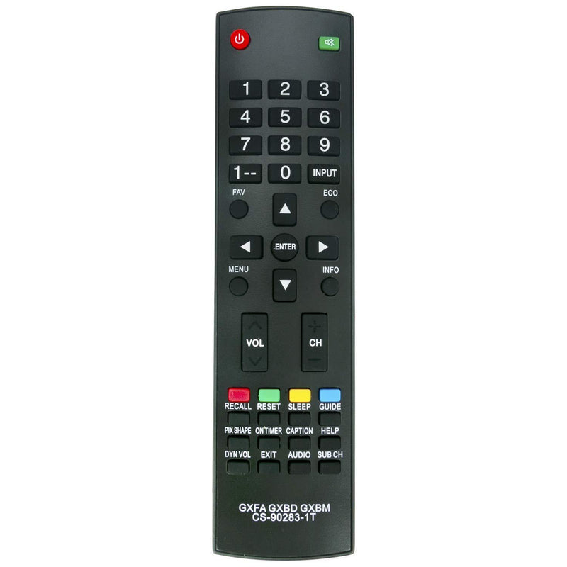New Replaced Remote GXCC GXFA GXBD GXBM CS-90283-1T fit for Sanyo LCD HDTV DP32242 DP46142 DP32640 DP32642 DP42142 DP42740 DP42841 DP46841 DP47840 DP50741 DP50842 FVM3982 FVM4212 FVM5082 DP42840