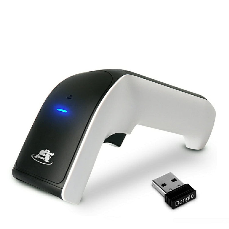 ScanAvenger Wireless 2D Bluetooth Barcode Scanner: 3-in-1 Hand Scanners - Cordless, Rechargeable 1D and 2D Scan Gun for Inventory Management -Portable, Handheld, USB Bar Code/QR Code Reader