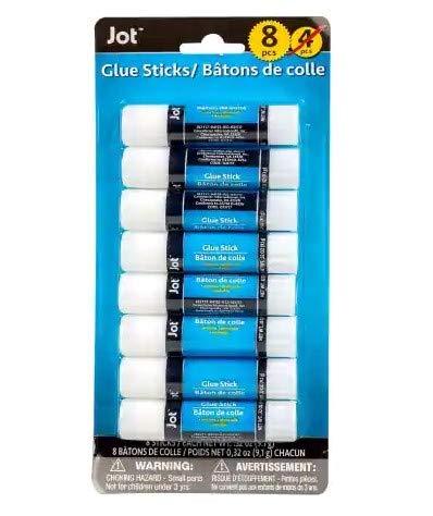 JOT Glue Sticks Pack of 8