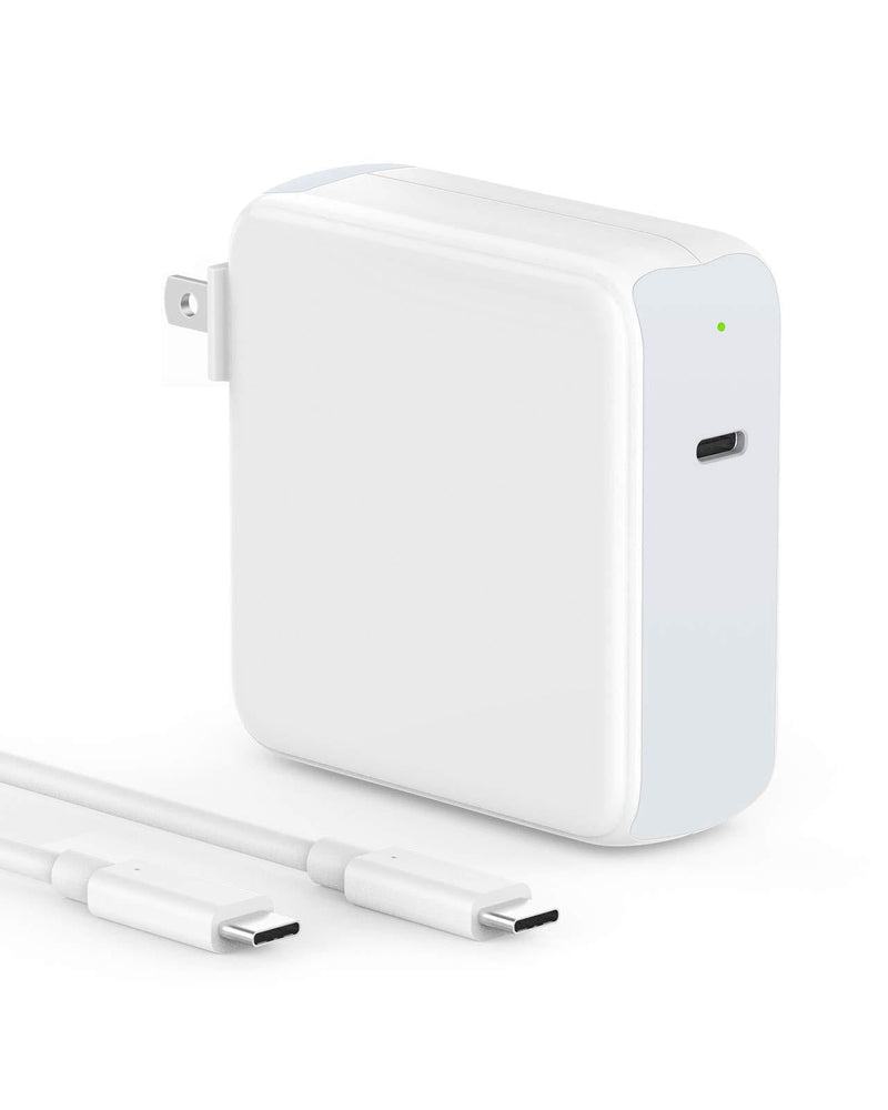 USB C Charger Power Adapter Compatible with MacBook Pro 16, 15, 13 inch, New Air 13 inch 2020/2019/2018, Thunderbolt 3 Block, 6.6ft 5A Cable