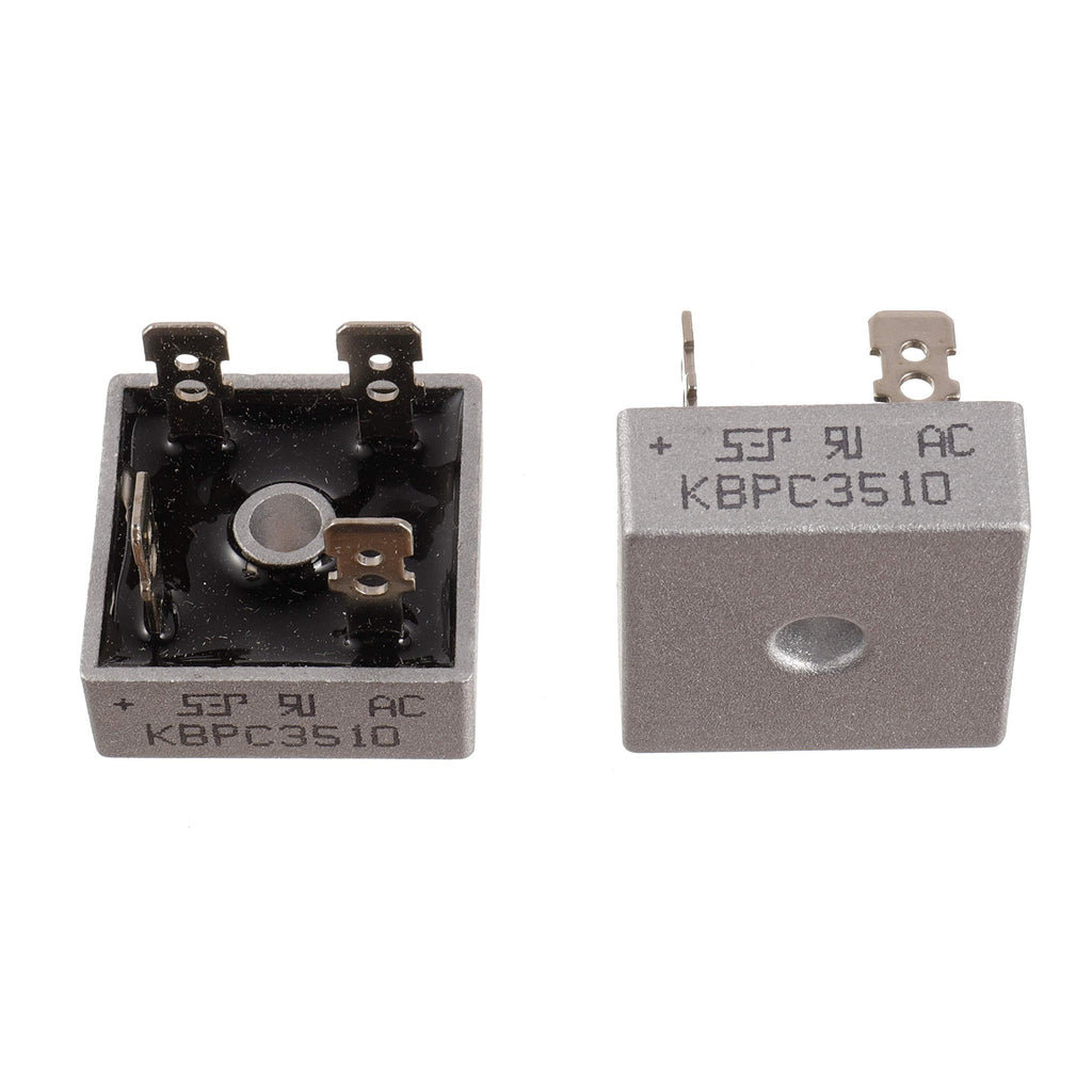 BOJACK KBPC3510 35A 1000V Bridge Rectifier Diodes Axial KBPC3510 35 Amp 1000 Volt Full Wave Electronic Silicon Diodes(Pack of 2 Pcs)