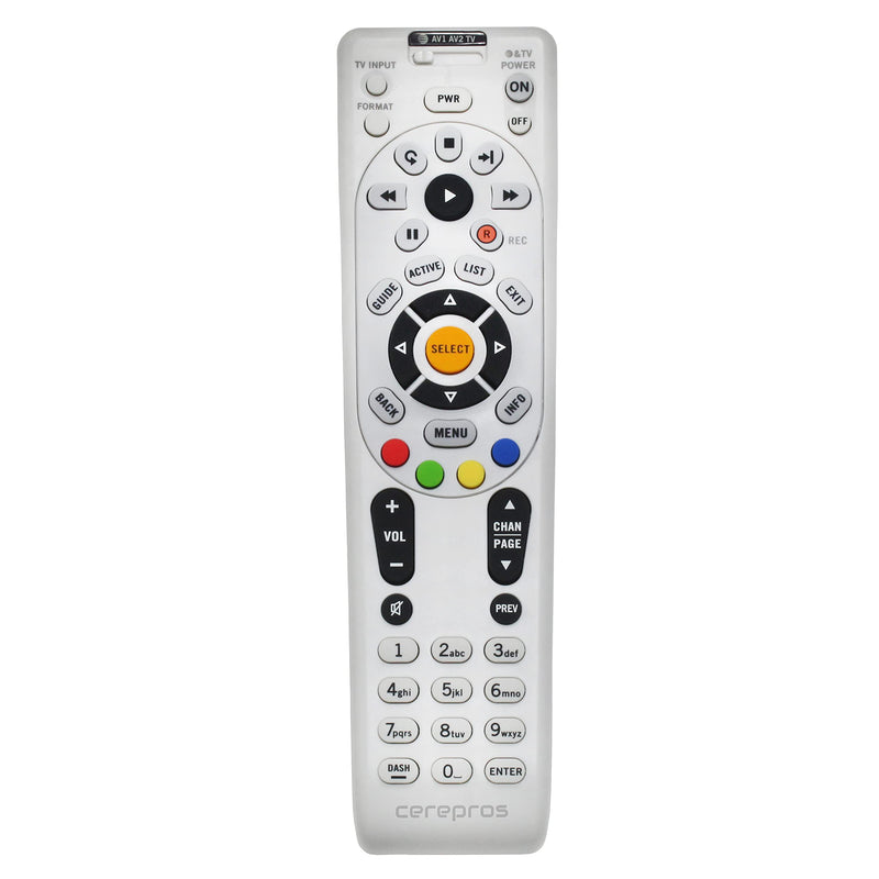 Cerepros RC64 Replacement Remote Control for DirecTV Satellite Cable TV DTV RC65 D11 D12 H20 H23 Compatible Receiver