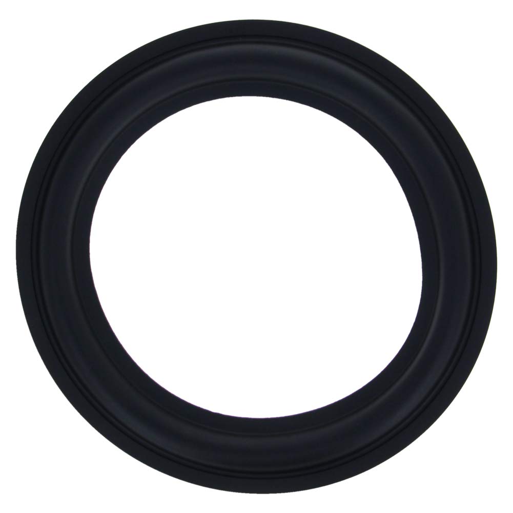 Fielect 6.5 Inch Speaker Rubber Edge Surround Rings Replacement Parts for Speaker Repair or DIY 1pcs