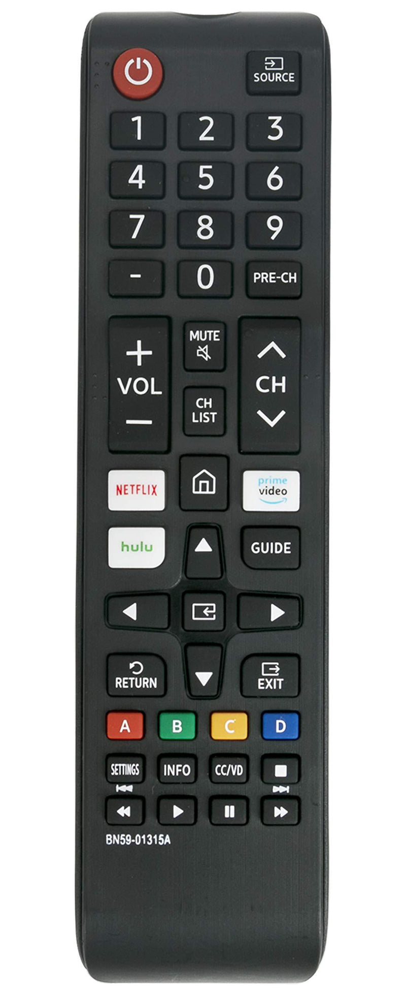 Replaced IR Remote fit for Samsung Smart TV QN49Q70RAFXZA QN55Q70RAFXZA QN65Q70RAFXZA QN75Q70RAFXZA QN82Q70RAFXZA QN65Q90RAFXZA QN75Q90RAFXZA QN82Q90RAFXZA QN55Q900RBFXZA QN65Q900RBFXZA