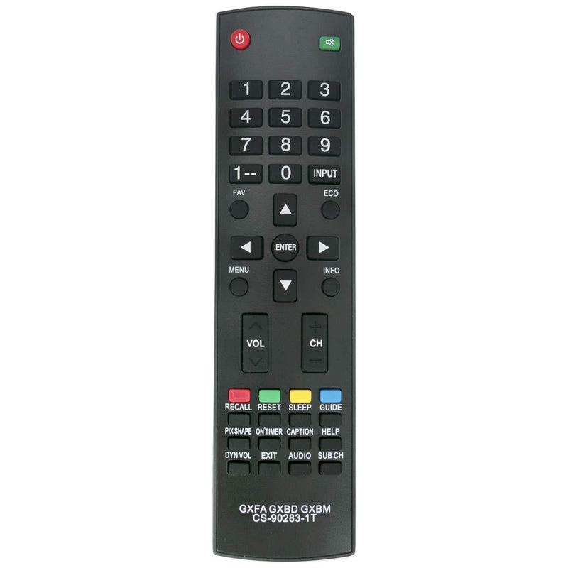 New GXFA GXBD GXBM CS-90283-1T Replacement Remote Control fit for Sanyo LCD LED HDTV DP42D23 DP32242 DP46142 DP32640 DP32642 DP42142 DP42740 DP42841 DP46841 DP47840 DP50741 DP50842 FVM3982 FVM4212