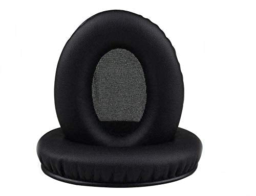 Alitutumao Ear Pad Replacement Earpads Ear Cushion Ear Cover Ear Cup Compatible with Monster Beats by Dr.Dre Studio 1.0 (1st Generation) Wired and Wireless Headphones (Black) Black