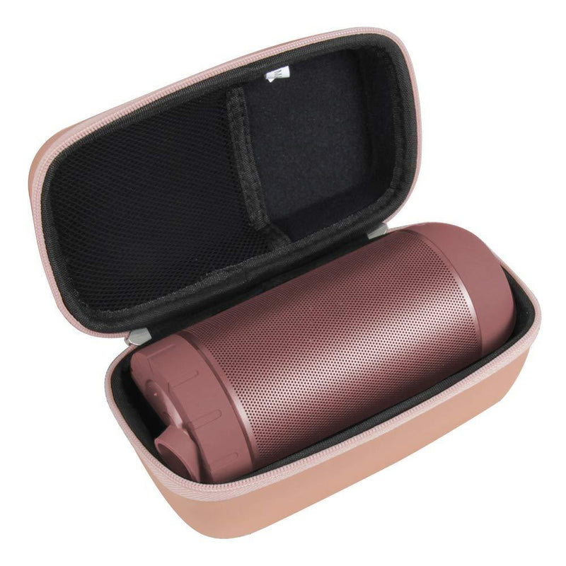 Hermitshell Hard Travel Case for COMISO Waterproof Bluetooth Speakers Outdoor Wireless Portable Speaker (Not fit IPX7 Upgrade 25W COMISO Speaker) (Rose Gold) Rose Gold