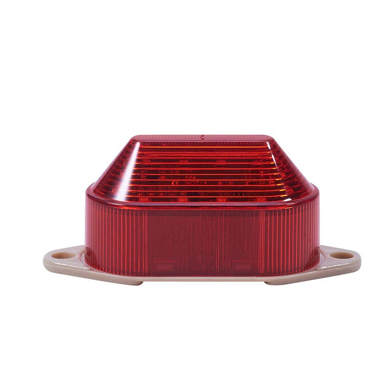 Othmro 1Pcs LTE-5051 110V 3W Warning Light, Industrial Signal Light Tower Lamp, Column LED Alarm Round Tower Light Indicator Continuous Light Plastic Electronic Part Stroboscopic No Sound Red LTE-5051;110V