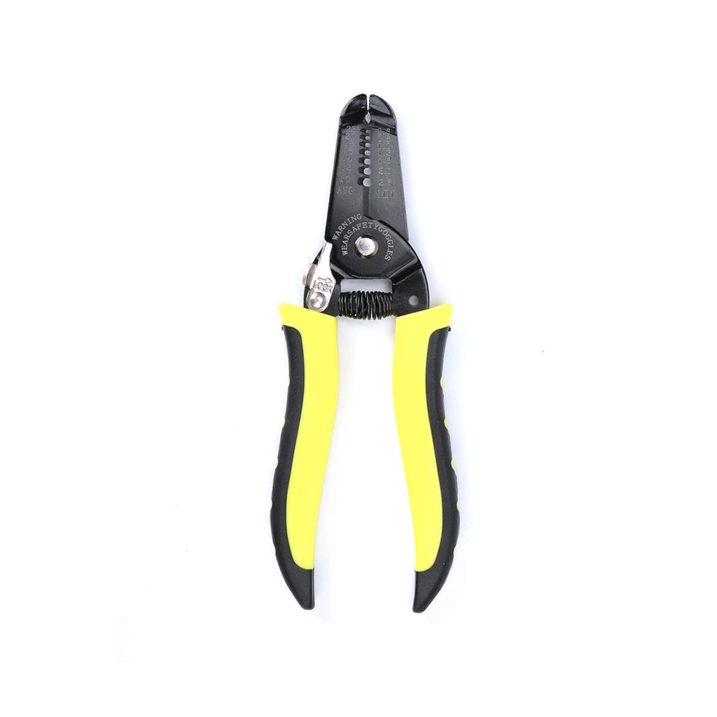 Wire Stripping Tool Karcy Wire Crimper AWG 22-10 Multi-Function Steel Yellow Black Pack of 1