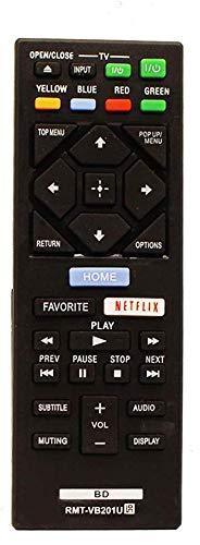 New RMT-VB201U Remote Control Replaced for Sony Blu-Ray Disc Player BDP-BX370 BDP-S1700 BDP-S3700 BDP-S6700 UBP-X700 BDP-S1700ES BDP-S2500