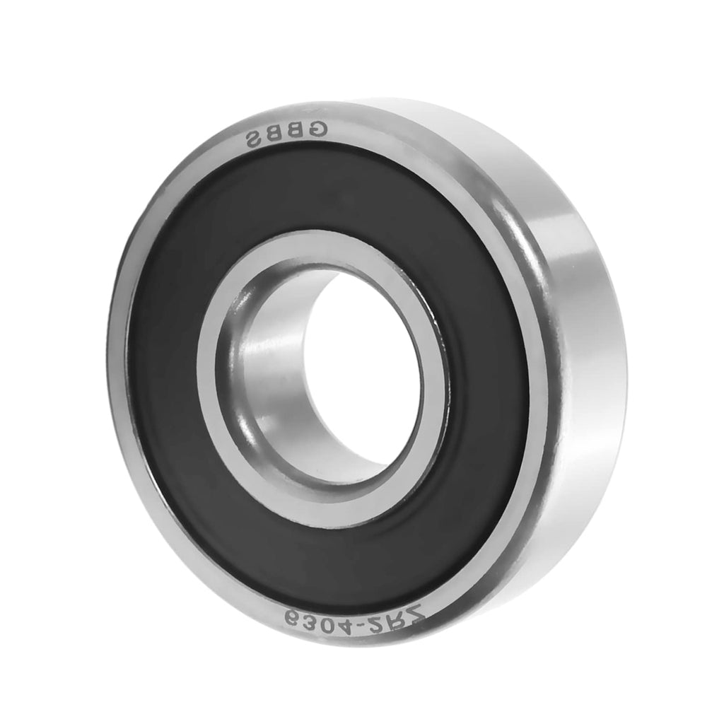 Othmro 1Pcs 6304-2RZ Deep Groove Ball Bearings, Double Rubber Sealed Bearings, High Carbon Chromium Bearing Steel Roller Guide Bearing 0.79x2.05x0.59inch for Scooters Ship Rudder Shafts 6304-2RZ*1pcs