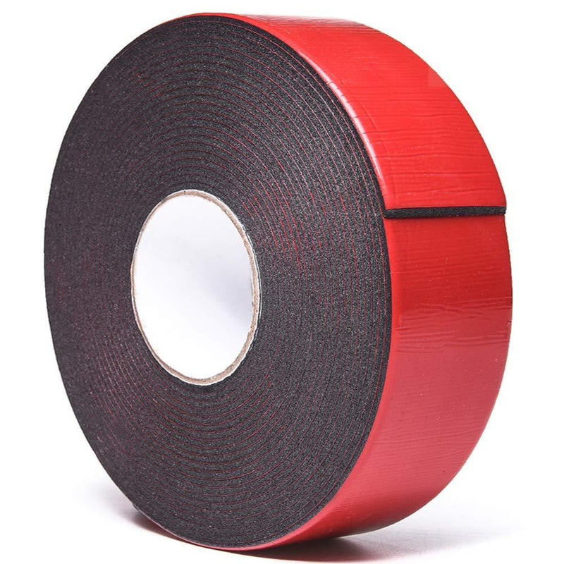 Tintvent Double-Sided Mounting Adhesive Tape -PE Foam Seal Strip for Doors,Automotive Mounting，Weatherproof Decorative and Trim，Car Trim Strip，Photo Frame (Wide 2in Long 49Ft) Wide 2 in Long 49 Ft