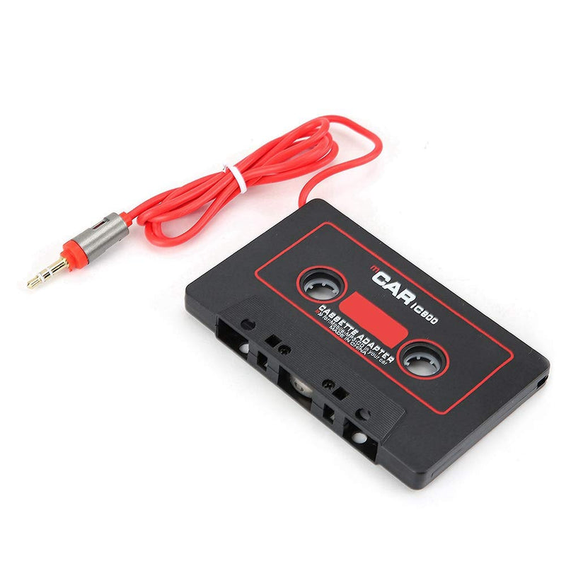 Car Cassette Player, Car Stereo Cassette Tape Adapter CD MD MP3 MP4 Player to 3.5mm Aux Audio for Mobile Phone