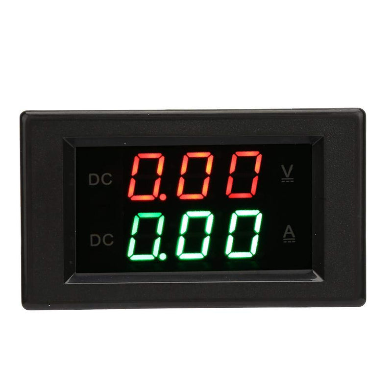Ampere Meter, YB4835VA DC0~100V 20A Dual Display Integrated Voltage Ampere Meter Used to Monitor the Voltage of the Battery