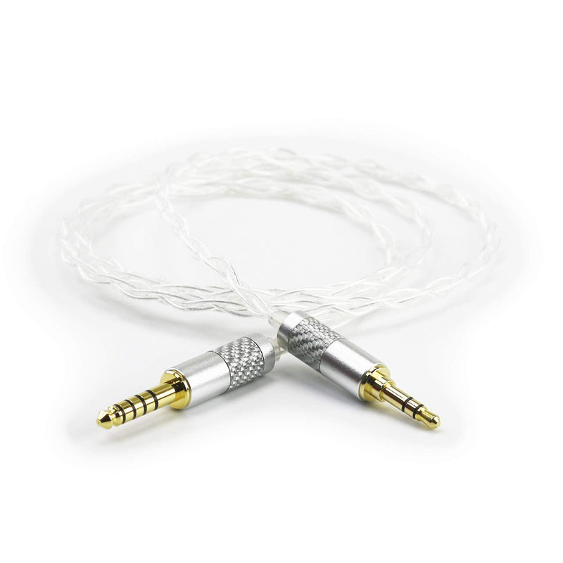 NewFantasia 4.4mm Trrs Balanced Male to 3.5mm 1/8" TRS Stereo Male Audio Cable Compatible with Sony WM1A, NW-WM1Z, PHA-2A, ZX300A and for Home Stereos, Car Stereos, Speaker