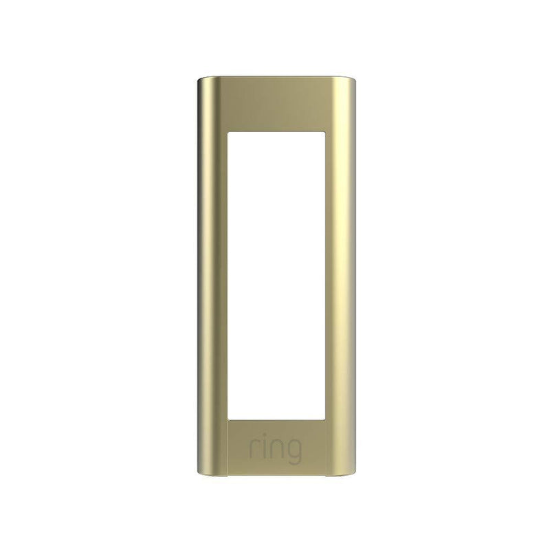 Ring Video Doorbell Pro Faceplate - Gold Metal