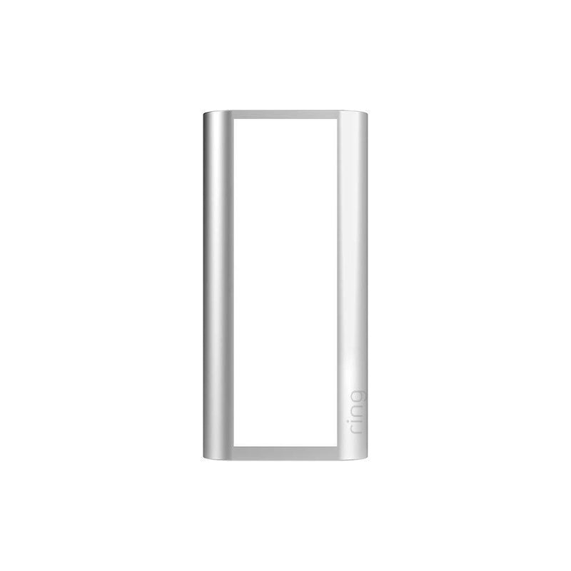 Ring Peephole Cam Faceplate - Silver Metal