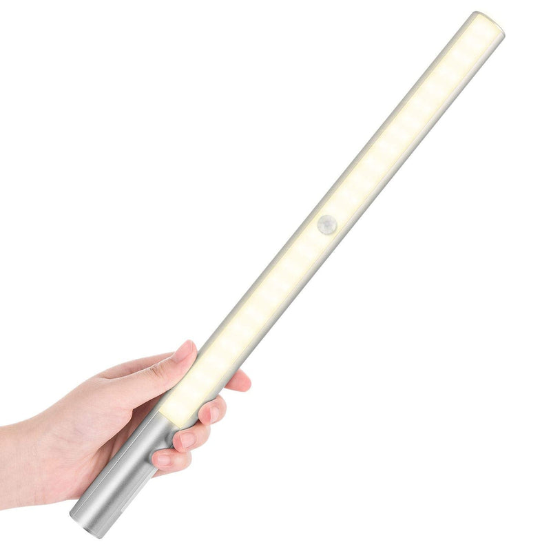LED Closet Light Battery Operated, BLS T402 Super Bright Wireless Under Cabinet Lighting | Motion Sensor Light | Large 4000mAh Rechargeable Battery Powered | 4000K Daylight White | 180 Days Run Time 4000k Neutral White