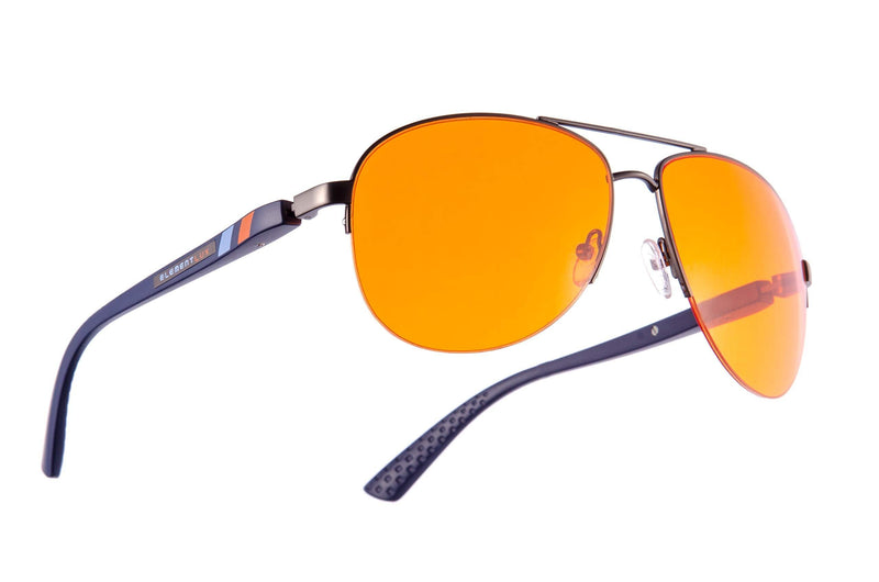 Element LUX 99% Blue Light Blocker Glasses | Blue Light Glasses for Better Sleep and Eye Strain | Gaming Glasses and Computer Glasses - 400UV True Amber Lense