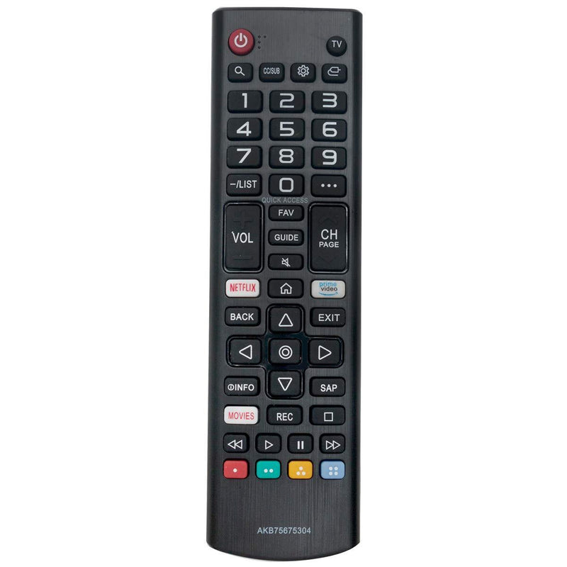 AKB75675304 Replace Remote Applicable for LG TV 55UM6900PUA 65UM6900PUA 43UM7100PUA 49UM7100PUA 55UM7200PUA 43UM7300PUA 43UM7310PUA 49UM7300PUA 50UM7310PUA 70UM7370PUA 50UM7400PUA 82UM7570PUB