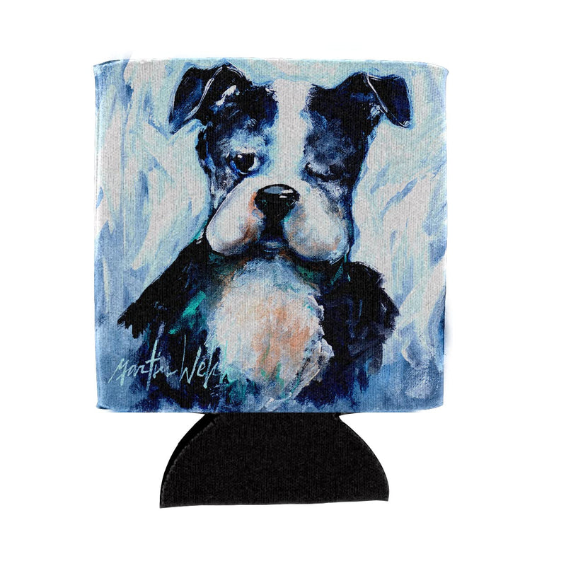 Caroline's Treasures MW1311CC Boston Terrier Boston Tuff Can or Bottle Hugger, Can Hugger, Multicolor