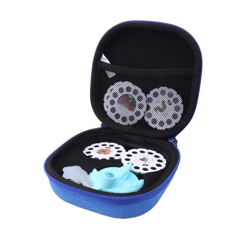 Aenllosi Hard Carrying Case Replacement for Moonlite Projector Gift Pack fits upto 20 Stories (blue) blue