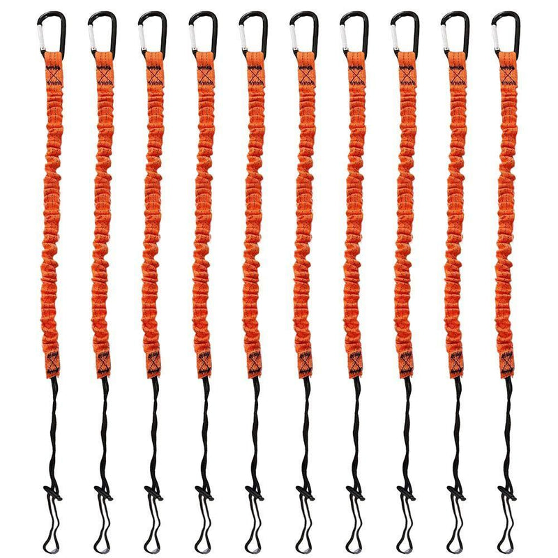 Kinbelle 3 Foot Safety Tool Lanyard, Tough Scaffold Hard Hat Lanyard with Carabiner, Adjustable Loop End, Ultra-Durable, Premium Quality Materials Ideal for Scaffold, Tools, Construction (10pcs) 10pcs