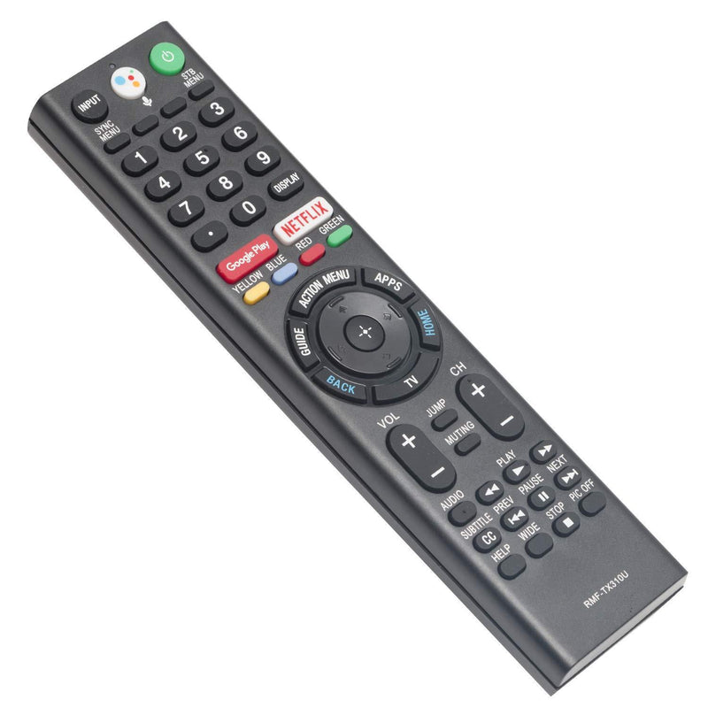 New RMF-TX310U Replace Voice Remote Control with Mic fit for Sony 4K Smart Bravia TV XBR-43X800G XBR-75X800G XBR-65X800G XBR-49X800G XBR-55X800G XBR-85X900F XBR-49X900F XBR-75X900F XBR-65X900F
