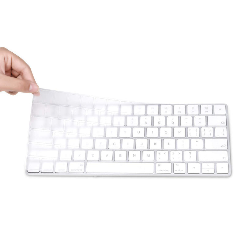 EooCoo Magic Keyboard Cover Skin Protector, Fit for iMac Magic Keyboard MLA22LL/A A1644 - Clear TPU