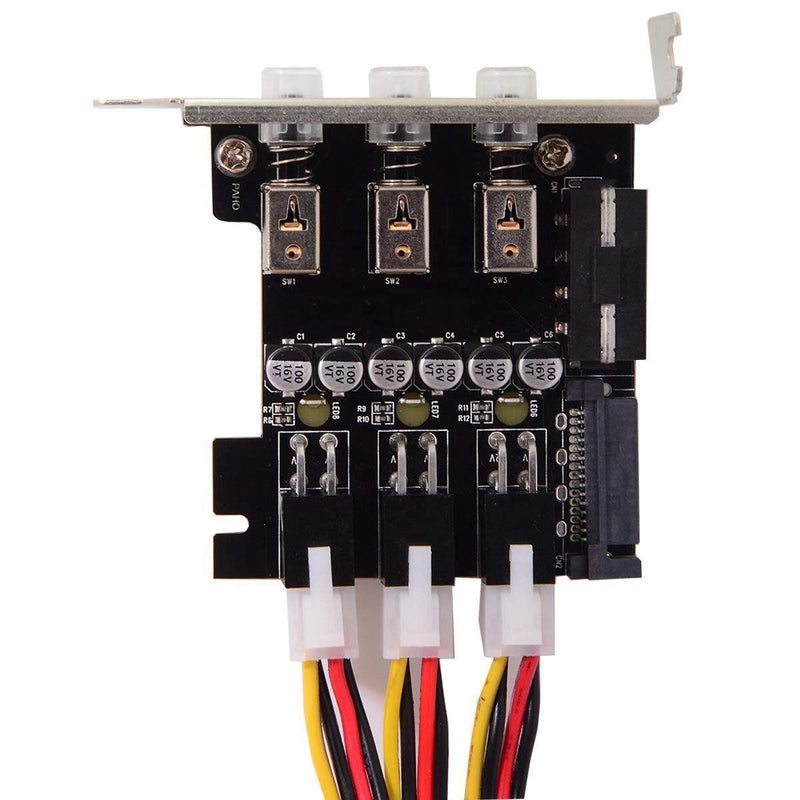 Xiwai 3 Hard Disk Control System Intelligent Control Management System HDD SSD Power Switch with Low Profile Bracket