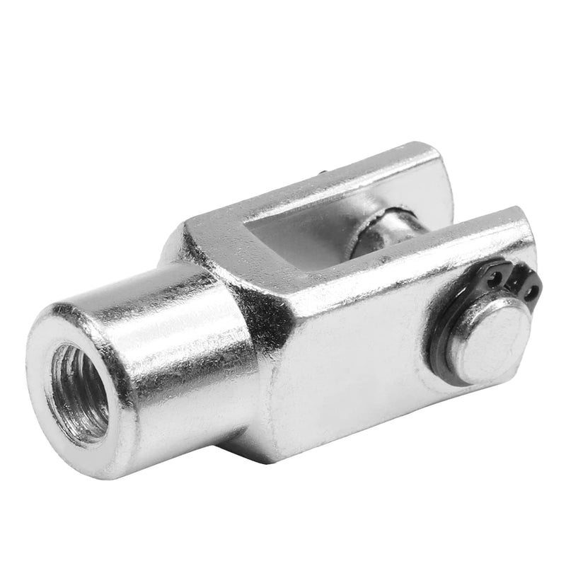 Othmro 1pcs Air Cylinder Rod Clevis End 52mm Length M10x1.25 Female Thread Y Connector