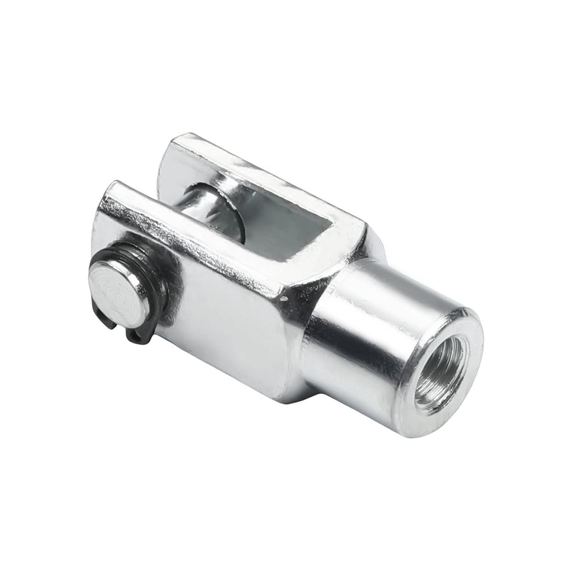 Othmro 1pcs Air Cylinder Rod Clevis End 52mm Length M10x1.25 Female Thread Y Connector