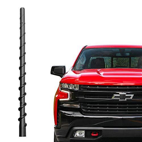 Car Wash Proof Antenna for Chevy Silverado and GMC Sierra (2009-2021)|9 inch Spiral Direct Replacement Antenna Accessories 9 inch Silveradoï¼†Sierra