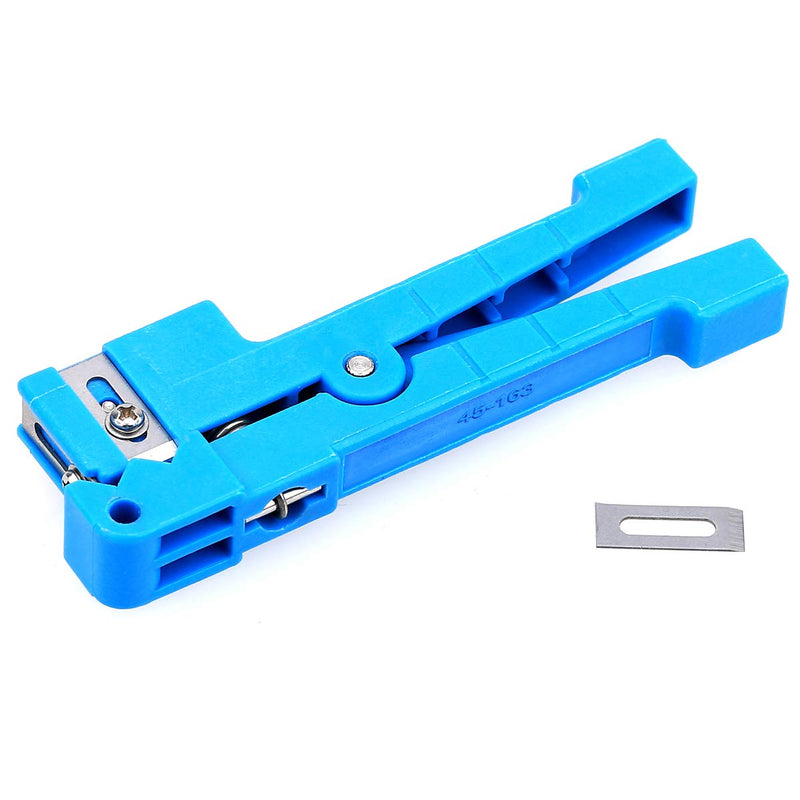 45-163 Fiber Optic Jacket Stripper Coaxial Stripper Cable Stripping Cutter Tool(45-163)