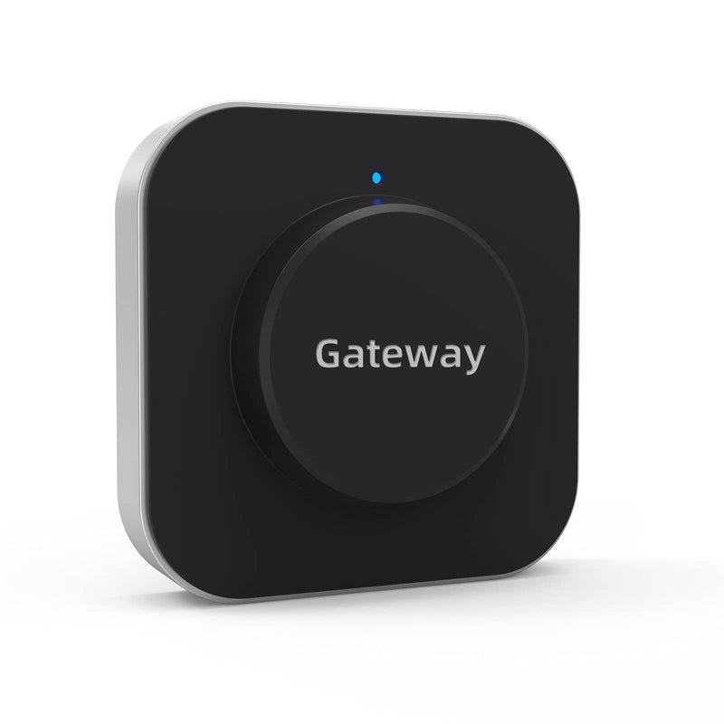 SMONET Smart Door Lock WiFi Gateway, Bluetooth Keyless Entry Electronic Door Lock Wi-Fi Bridge, TTLock Smart Deadbolt WiFi Hub Work with Alexa.